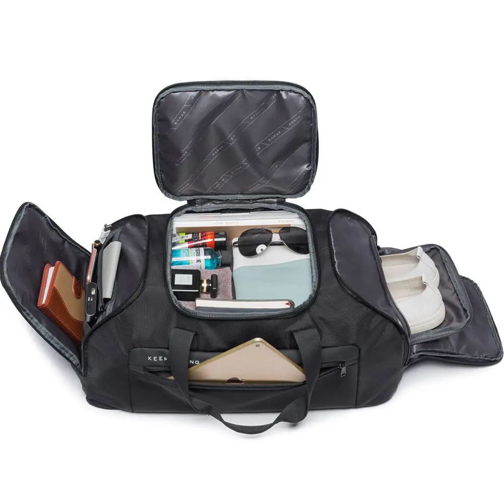 BANGE 3 in 1 Usage High Quality Waterproof Multifunction Laptop Sport Men Luggage Travel Bag