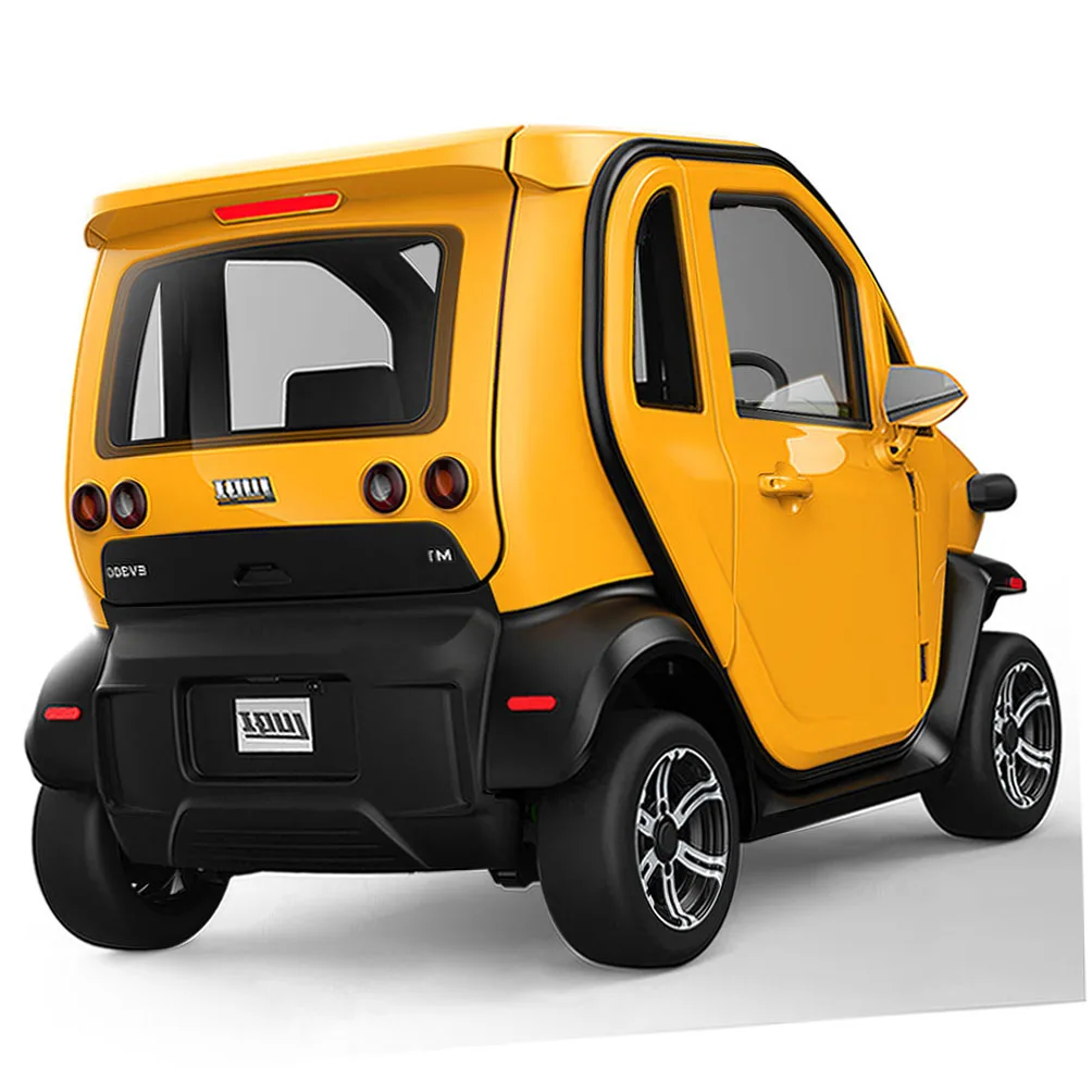 Mini Electric Car With Electric Window 4 Seater Adult Motor Electric ...