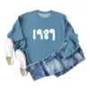 Blue sweatshirt (white text color picture)