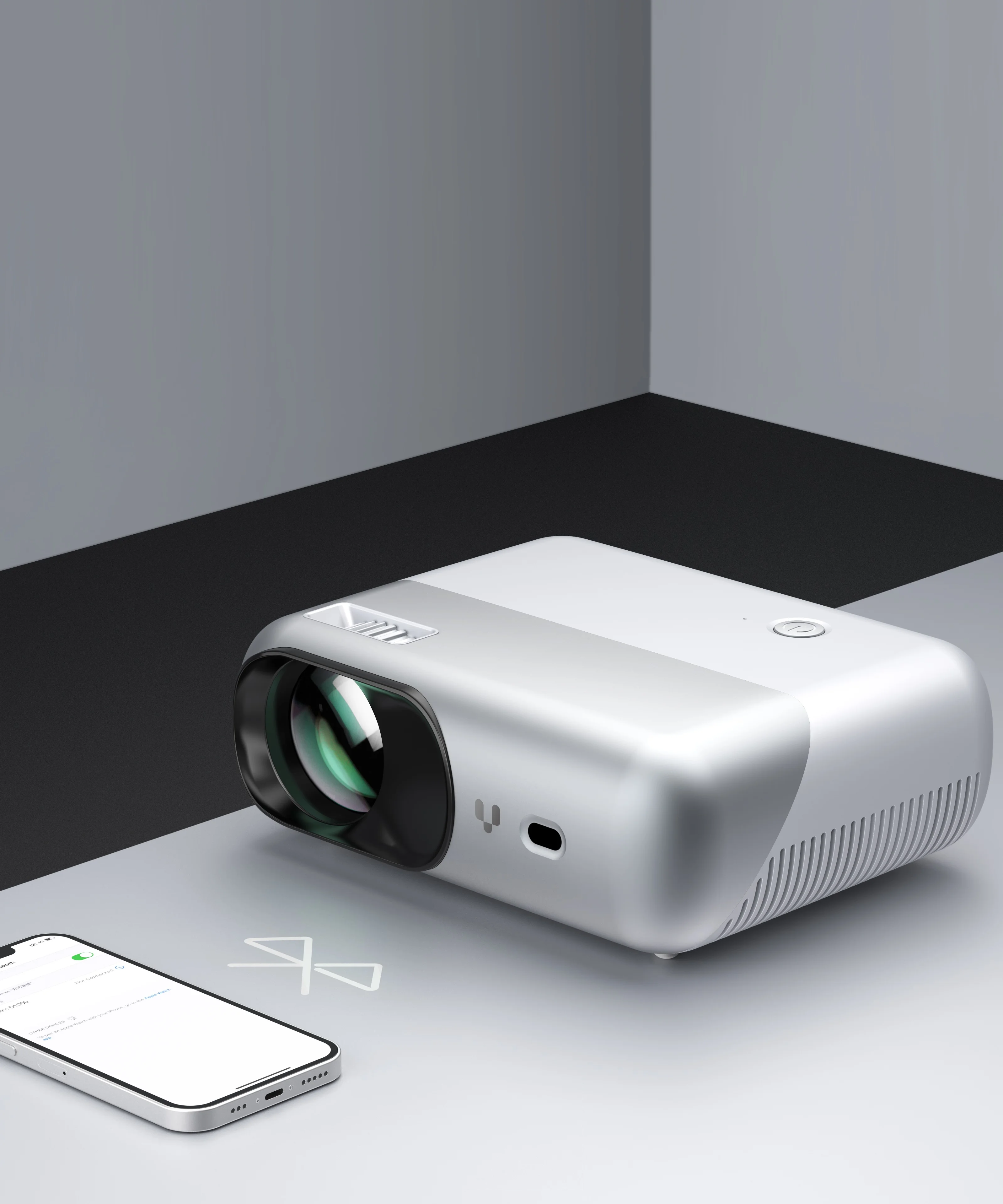 2024 D1000 Upgraded Vivibright Projector Projector Multimedia Home Theater Video With Android OS  OEM ODM 1080P Proyector