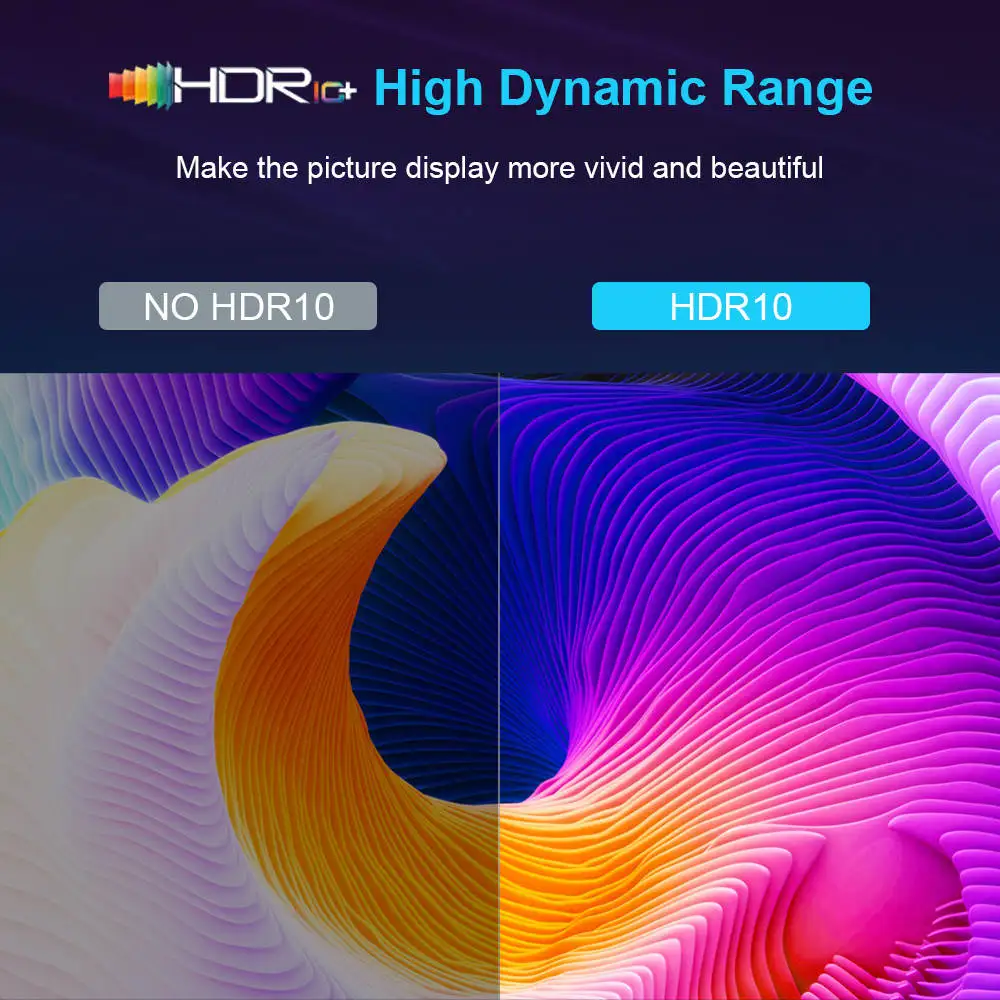HK1 RBOX H8 Android 12 TV Box - 6K, 2.4G, 5G Wifi, 4GB RAM