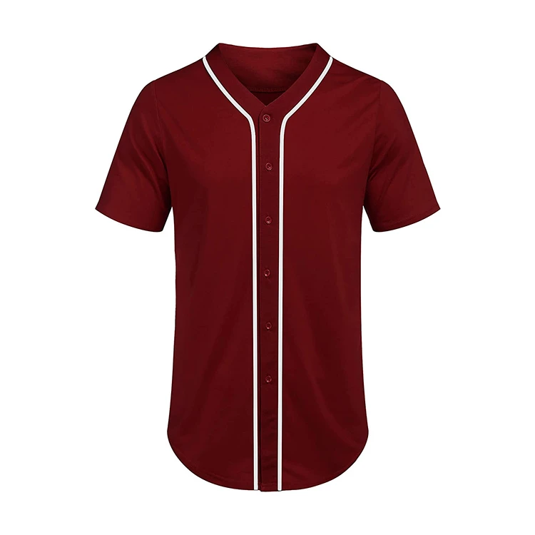 Source custom baseball jersey plain blank baseball shirts for sale