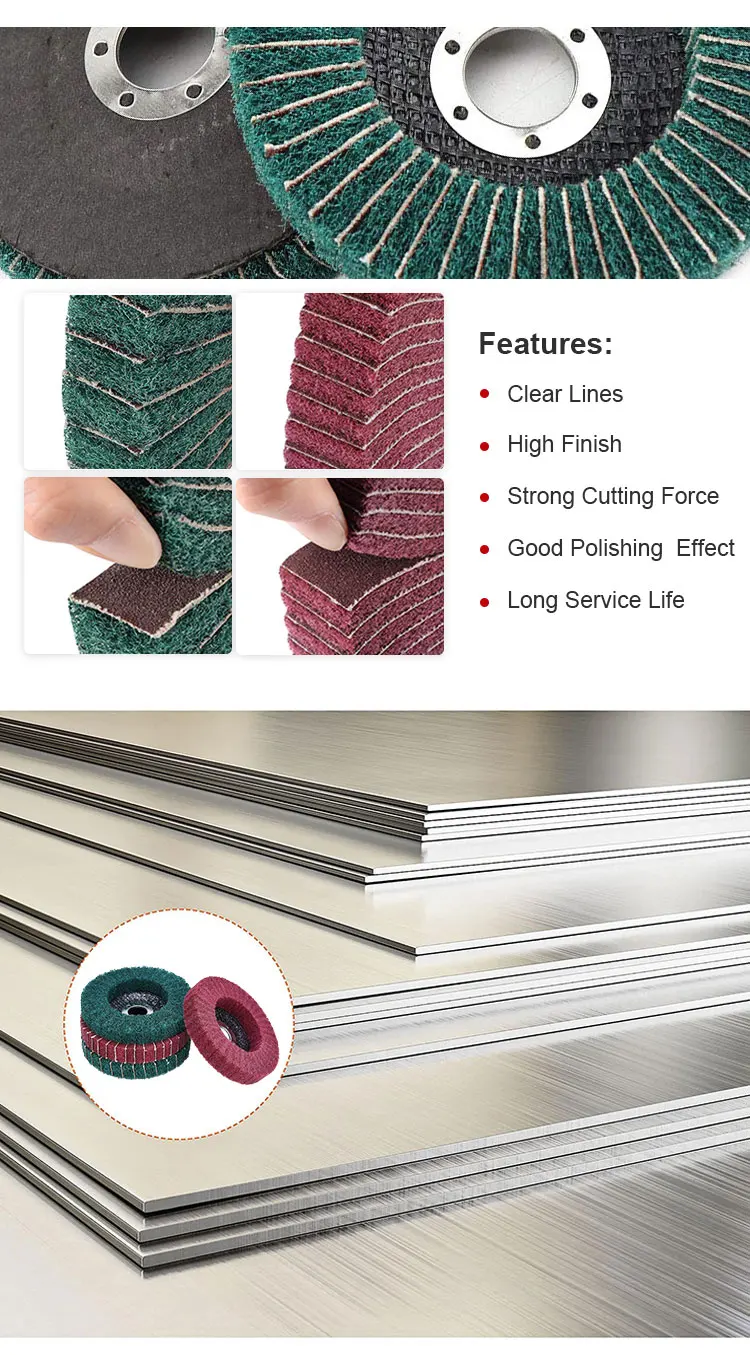 100mm 4" Nylon Fiber Flap Disc Sanding Pads Scouring Pad Grinding Discs For Grinding Buy Nylon