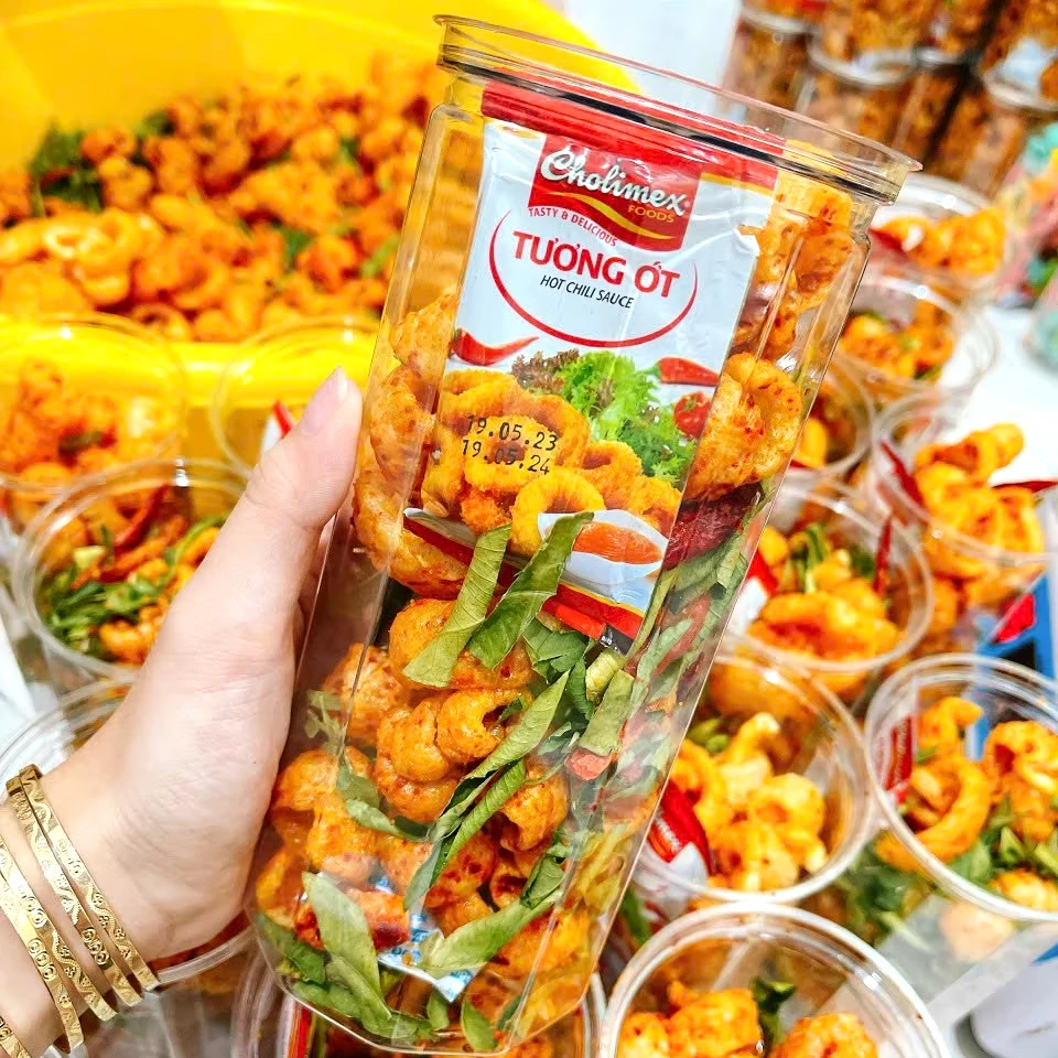 LEMON LEAF-INFUSED PORK SKIN / a FRESH, CRISPY SNACK / MADE in VIETNAM