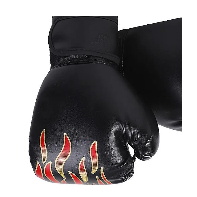 Black Colored Perfect Quality Soft Boxing Gloves For Martial Arts