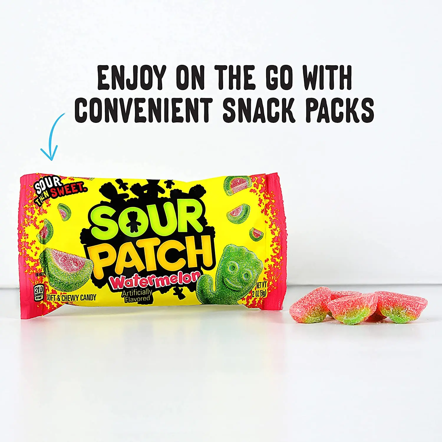 Sour Patch Kids Gummy Watermelon Candy 2 Ounce Bag (pack Of 24) Buy