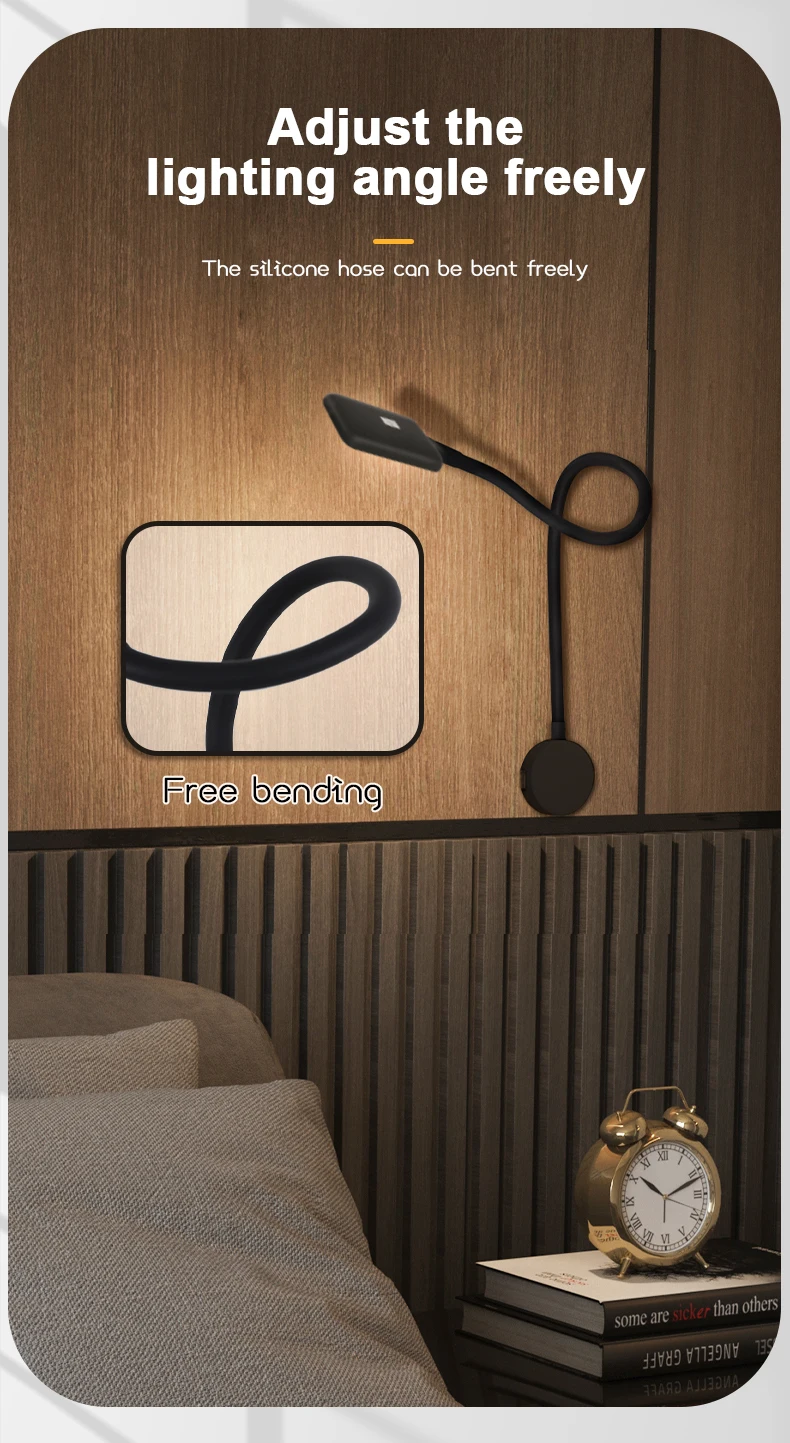 Modern Led Headboard Bed Reading Light With Usb Outlet Buy Headboard