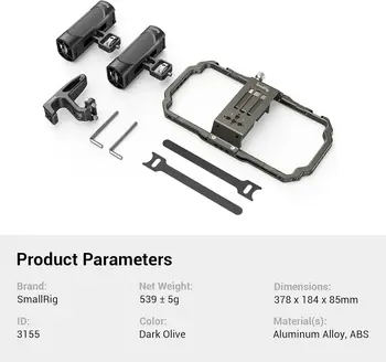 FOR SmallRig Portable Universal Mobile Phone Handheld Camera Kit with Aluminum Alloy 3155B product image