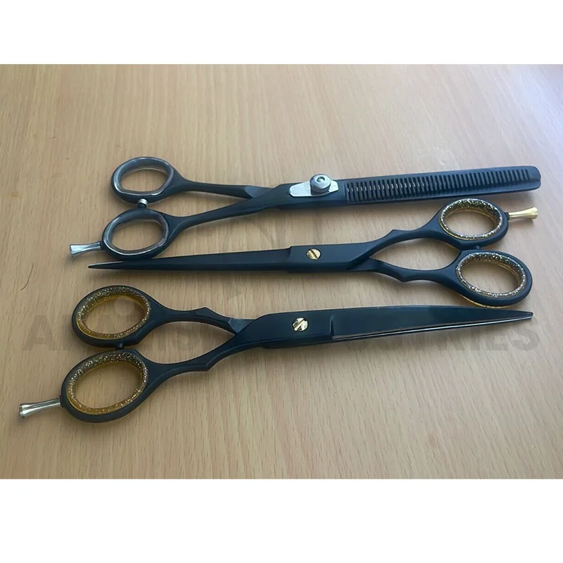 Stainless Steel Thinning Hair Curved Set Cat Professional Pet Grooming