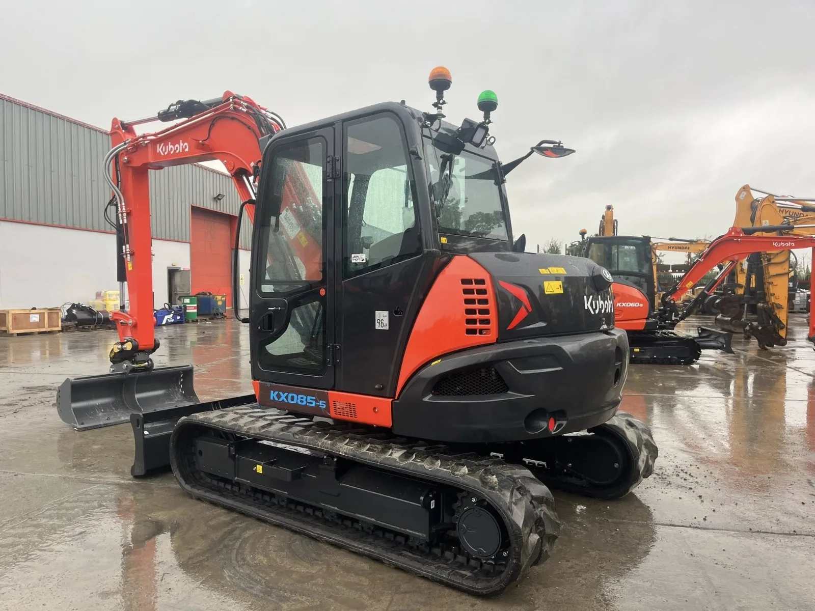 Buy Wholesale Kubota KX085-5 Mini Excavator Crawler Excavator For