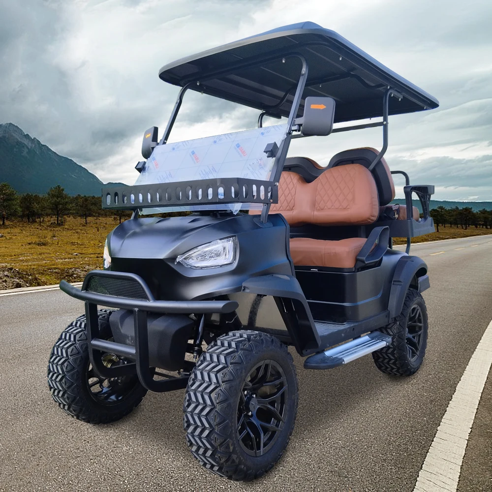 2 4 6 8 Seater lithium battery Customized Off Road golfcar Small Electric Lifted Utility Golf Cart Car