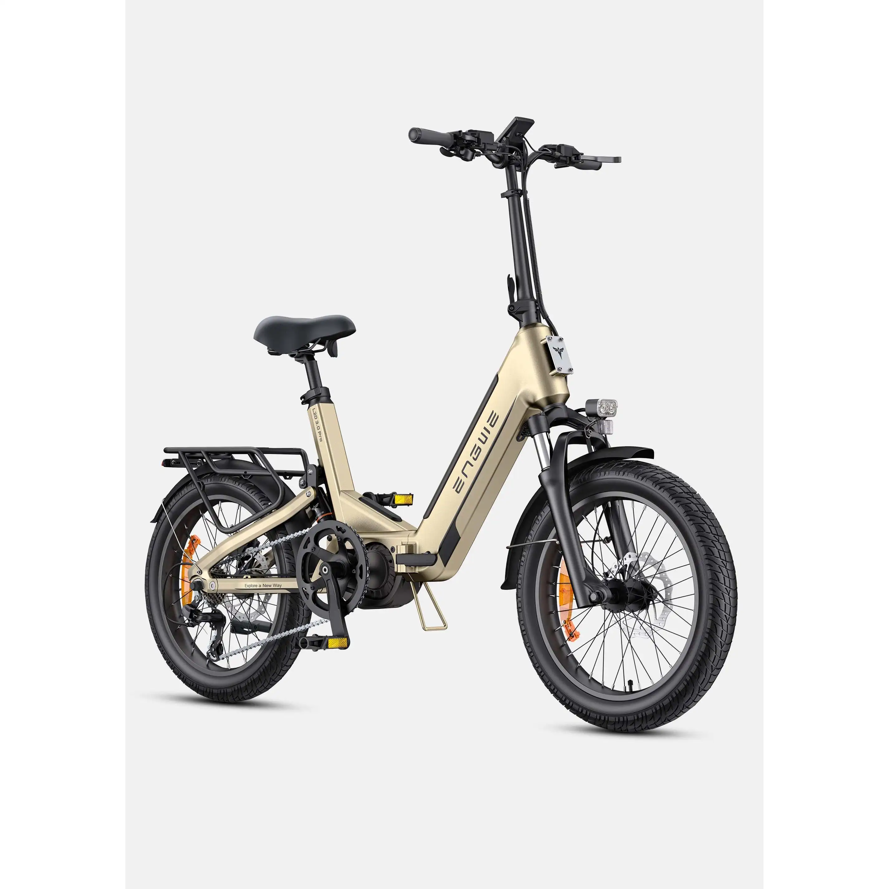 L20 3.0 Pro Hybrid Folding Electric Dirt Bike 48V Lithium Battery 15AH Mid Drive Motor Central Motor Position Hidden Battery