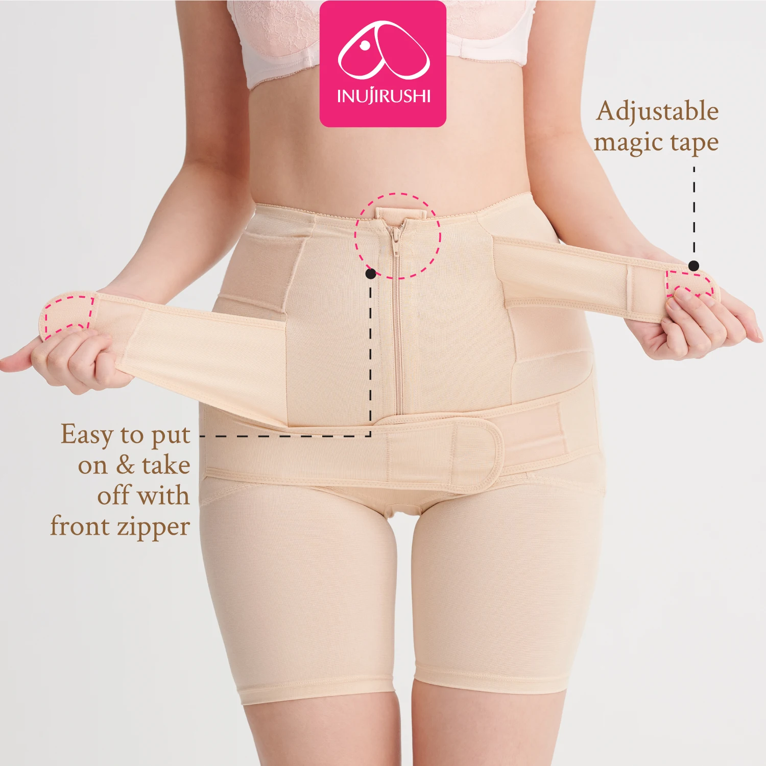 Postpartum Body Shaping Support Tummy Control Panties Women's High