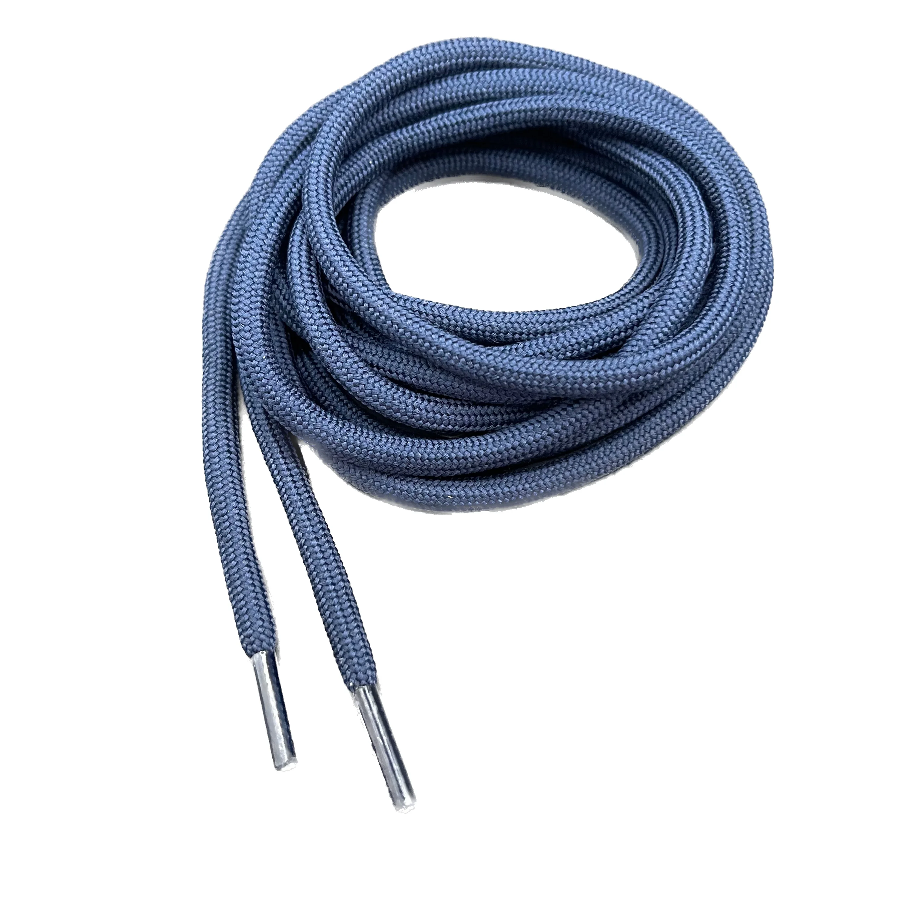 Navy Blue Polyester Cord Round Drawcord Hoodie String with Plastic Tips ...