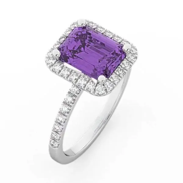 High Quality 2023 Luxury Natural Emerald Cur Amethyst Gemstone Wedding