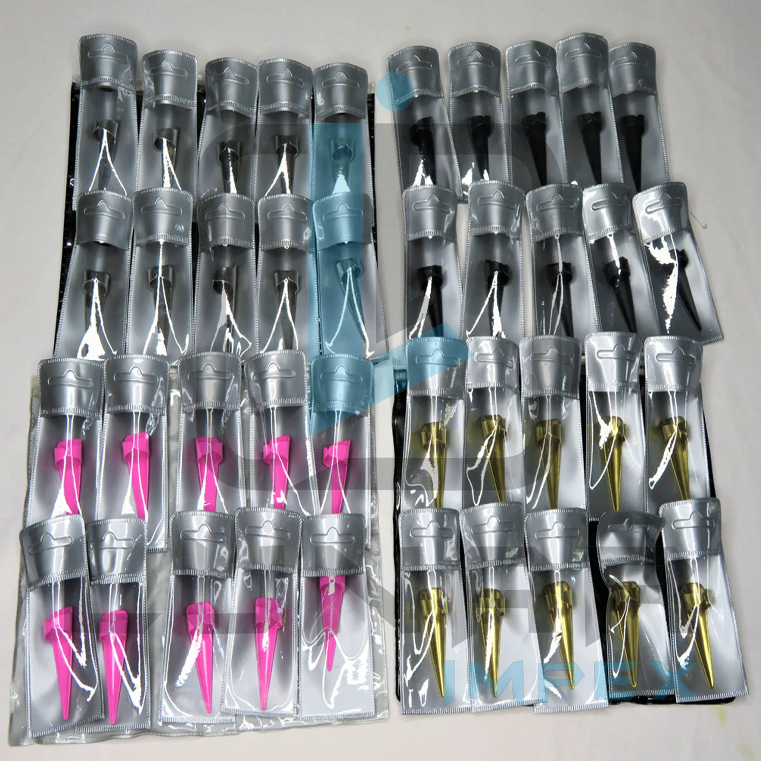 Hair Parting And Selecting Tools Metal Hair Parting Rings Nail Finger ...
