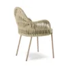 Caramel Frame - Cappuccino Rope (N01) - Ecru Cushion (G7)