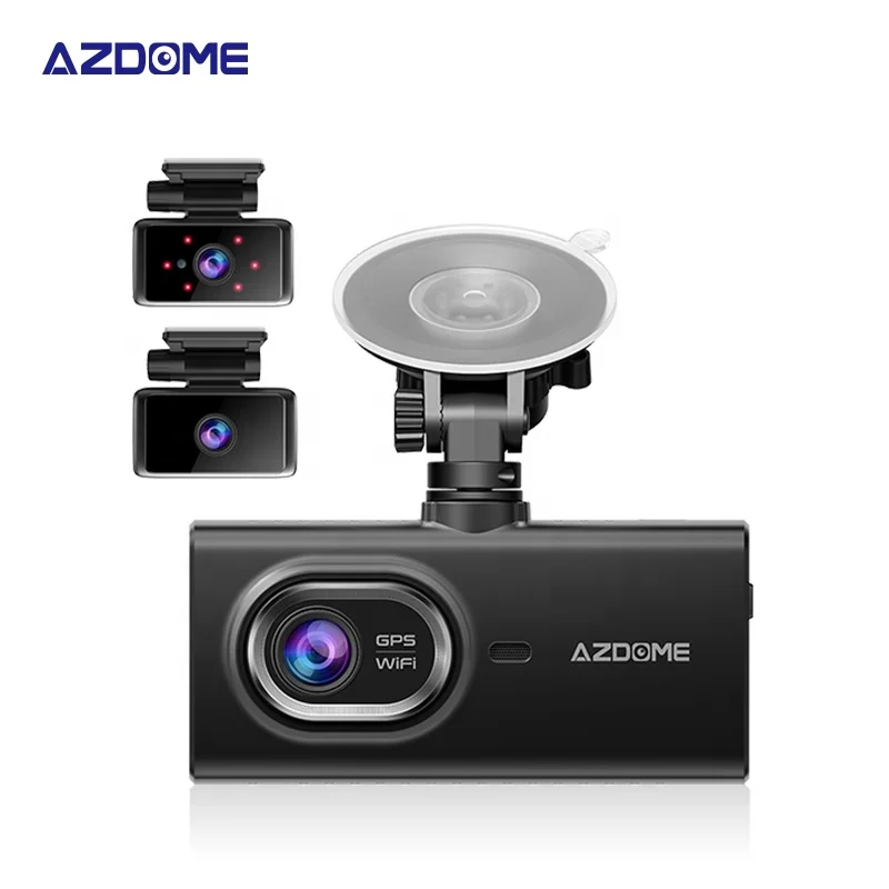 azdome 4k wifi gps dashcam