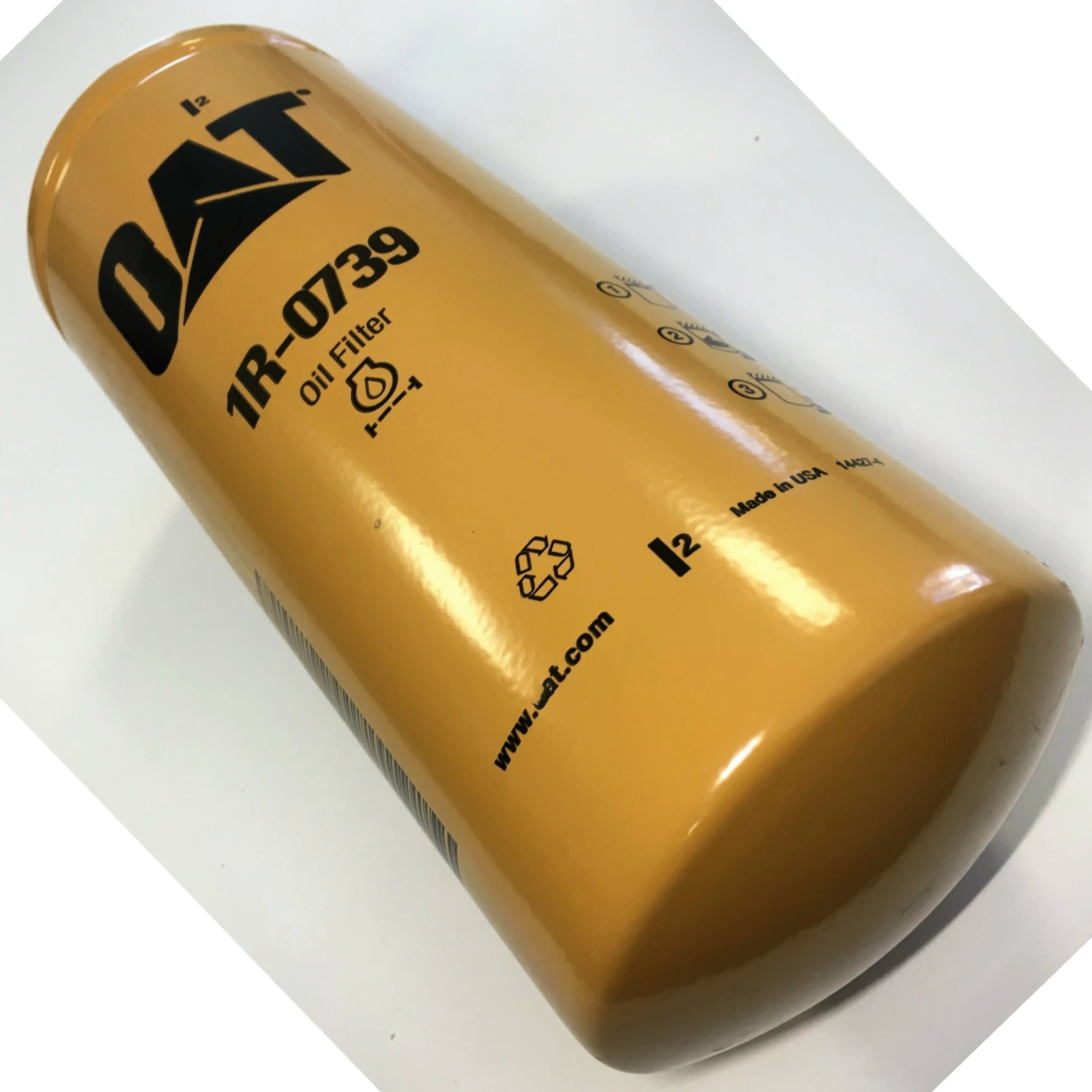 Construction Machinery Part Oil Filter 1R-0739 LF667 LF3675 LF3730 W11102/36 for Caterpillar 3126 312 313 314 315 318 319C 320