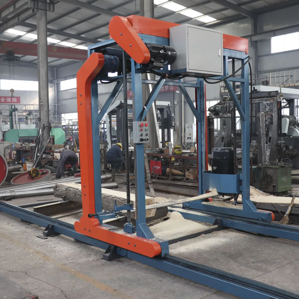 Portable Swing Blade Sawmill Wood Circular Saw Machine