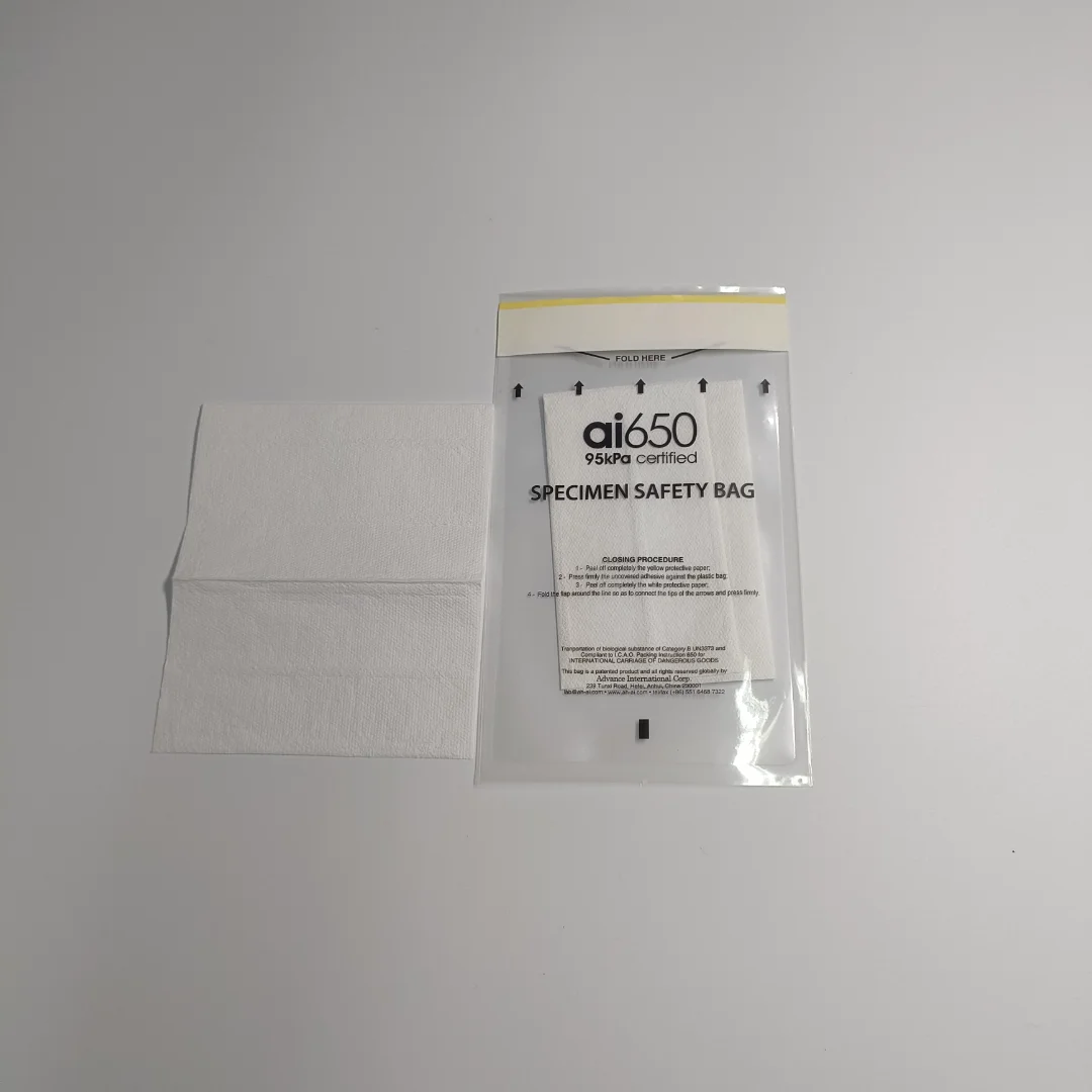 Biological Specimen Inspection Self-sealing Bag Transparent Medical Plastic Storage Sampling ...