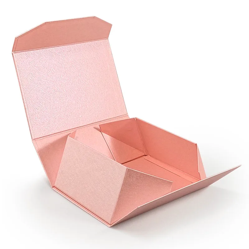 Luxury Folding Gift Box Packaging With Lid Wholesale Custom