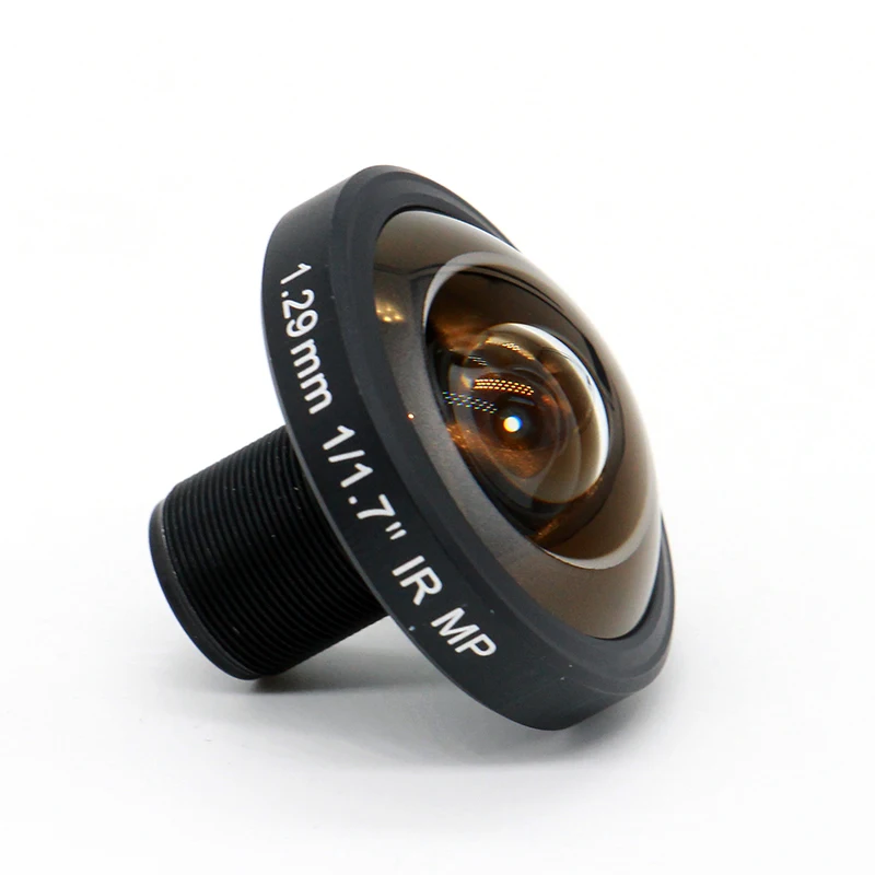 Objectif Fisheye 1.8mm 5MP M12 - Caméra CCTV Grand Angle 180° HD Panoramique