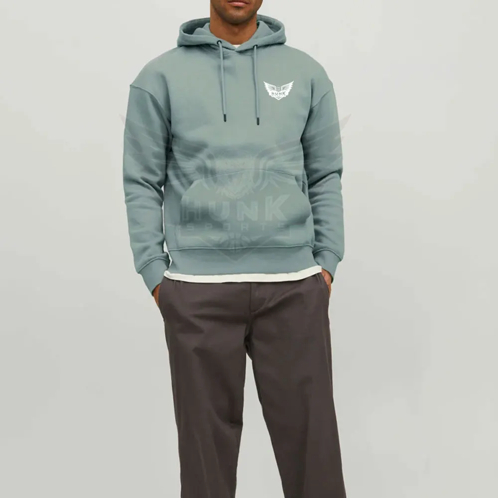 Oem Service Wholesale Best Design Men Hoodies Lightweight Solid Color