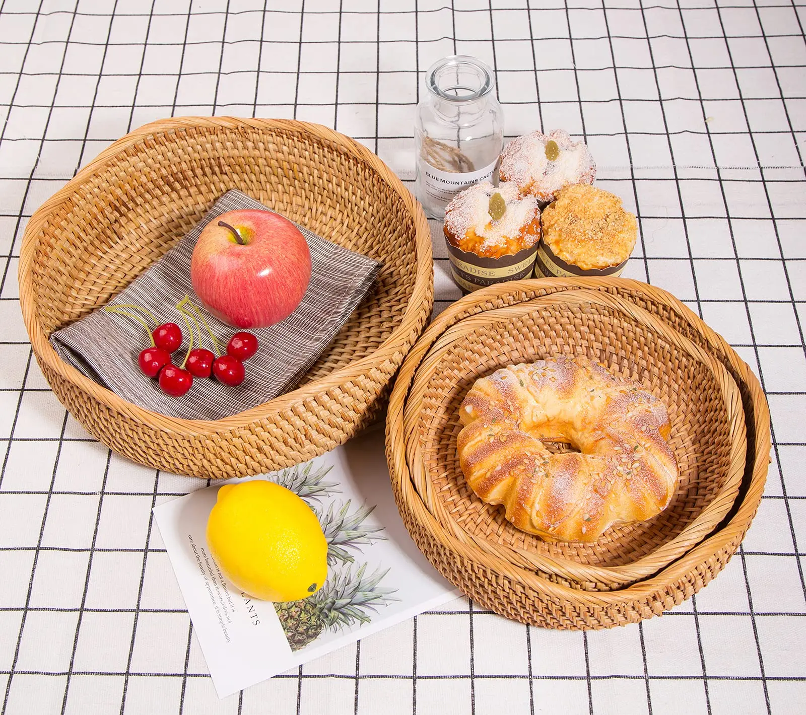 Wicker Handmade Fruit Basket Rattan Storage Basket From Vietnam Buy