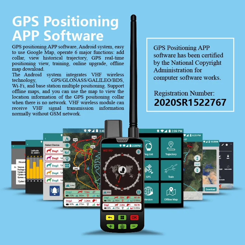 Eseek Wireless Dog Fence Shock GPS with App: Remote Stim Configuration + Trainer Collaboration Portal - Reseller SDK Available