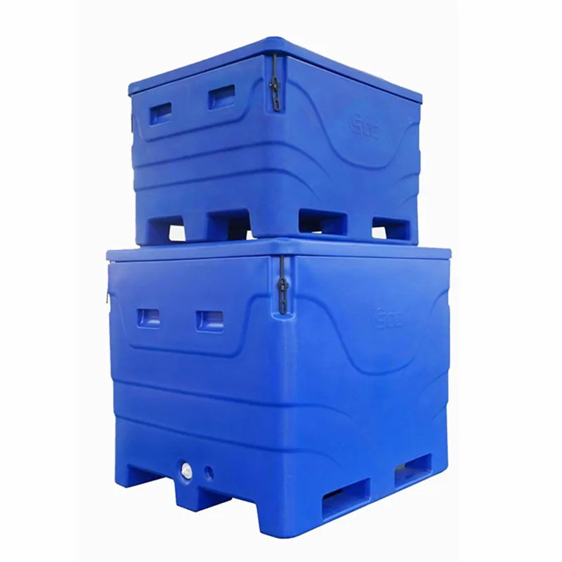 1000l Double Wall Insulated Fish Bins Coolboxes For Fishing Industry Buy Fish Bins,Insulated