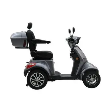 DOTMALL 1000W 25km/h E-Quad 60V30AH Elektromobil Seniorenmobil Handicapped Scooter Mobility Battery Black 150kg Load