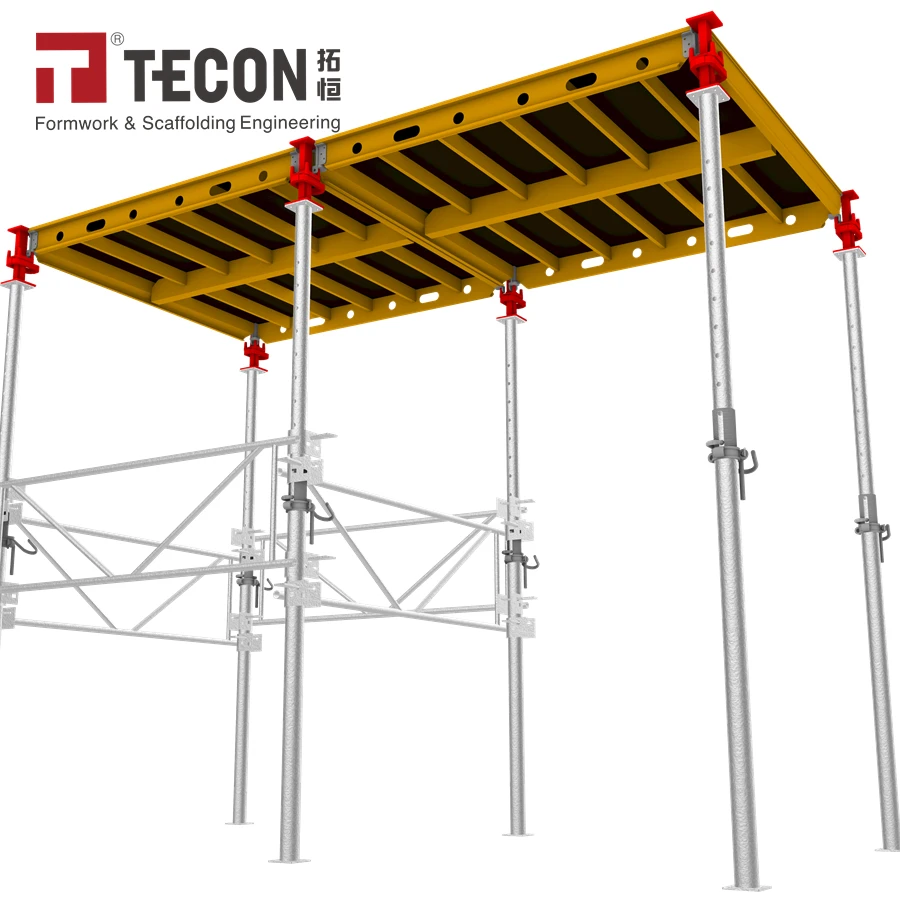 Tecon Aluminium Frame Slab Formwork Concrete Forms With Birch Plywood ...