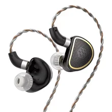 TRN SPD+BA Xuanwu in Ear Earphone Hybrid Planar In-Ear Monitor IEM HIFI DJ Running Sport Headphones Earplug Headset Earbuds