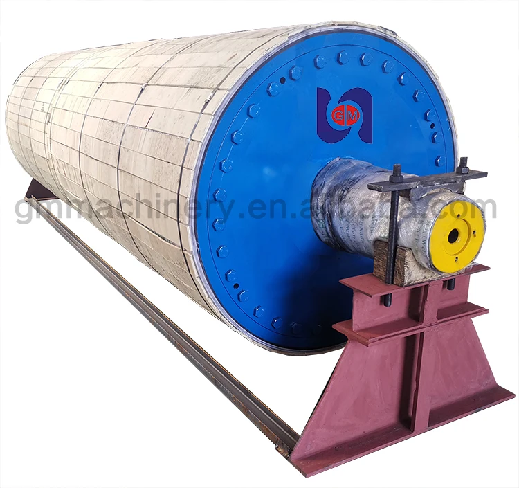 China Manufacturers Heat Press Roller Shell Combination Guide Roller For Paper Making Machine supplier