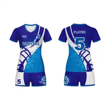 New Volleyball Uniform Breathable Volleyball Jersey Women Volleyball ...