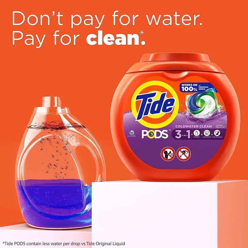 Tide Laundry Budget Tide Pods,81ct; Downy Light Scent Booster Beads,26