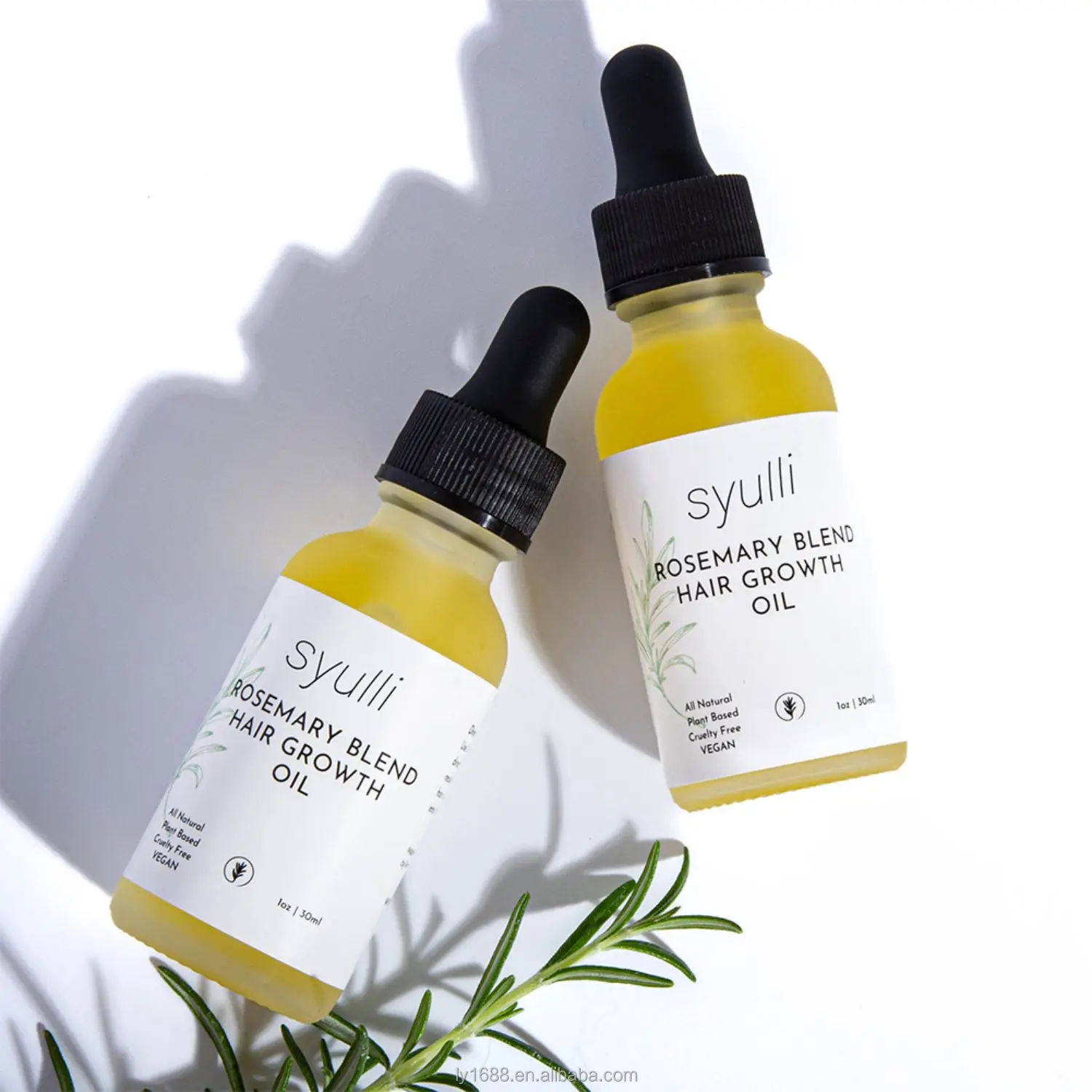 Private Label 100 Natural Rosemary Castor Oil Nourishing Scalp Elixirs