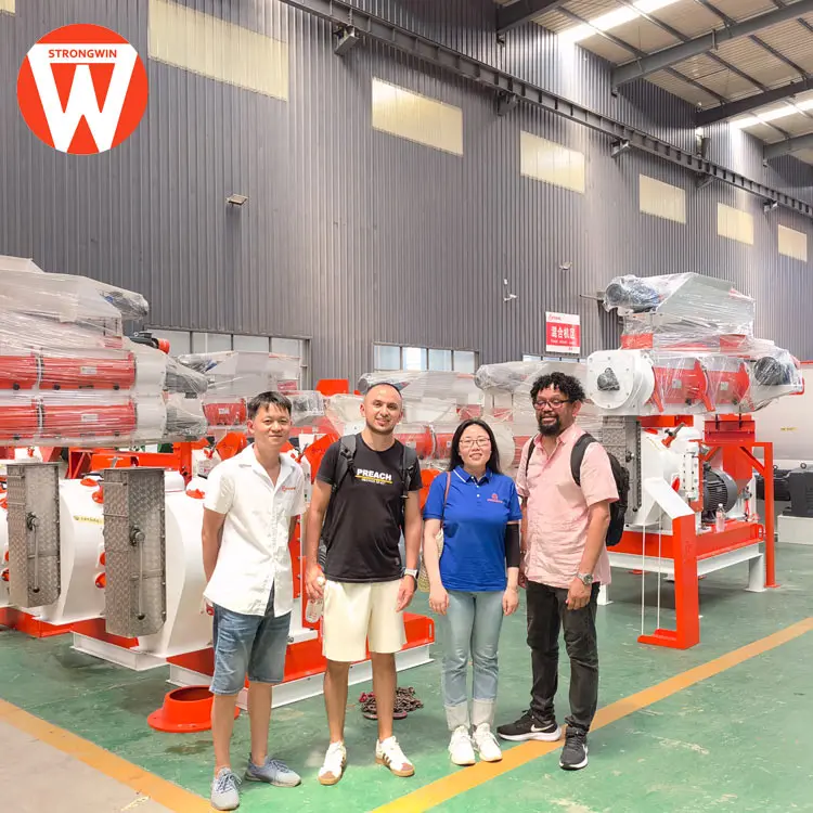 Strongwin настраиваемый SZLH250 От 1 до 2 лет/h мельница для корма птицы гранулятор животных