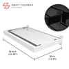 Frame (White) + Acrylic Shelf