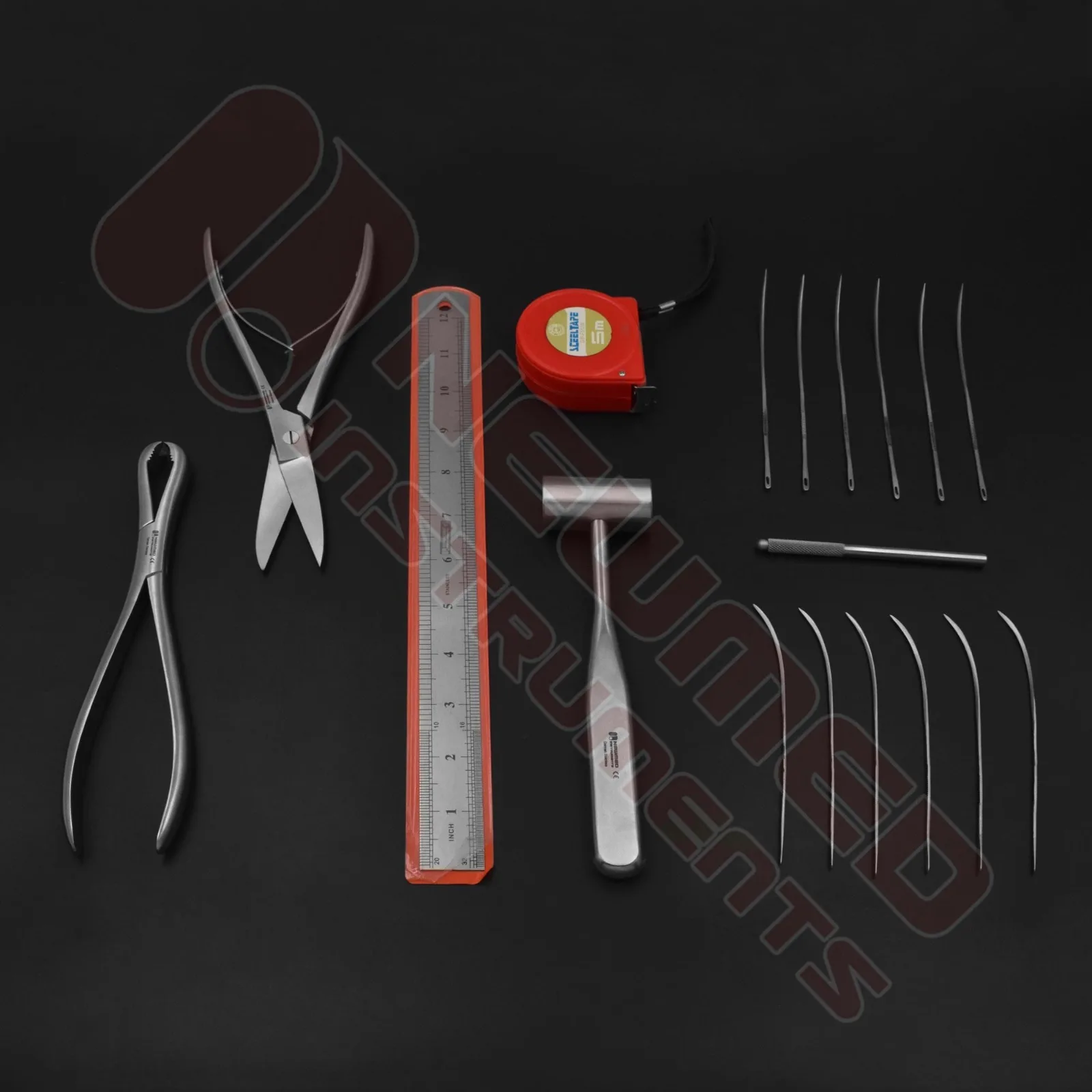 Cadaver Dissection Tools Post Mortem Instruments Set Cadaver Dissection & Study Medical & Forensic Research Instruments Supplier