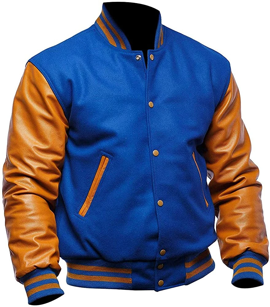 Custom Selling Custom Fleece Winter Varsity Jackets 2023 New Arrival