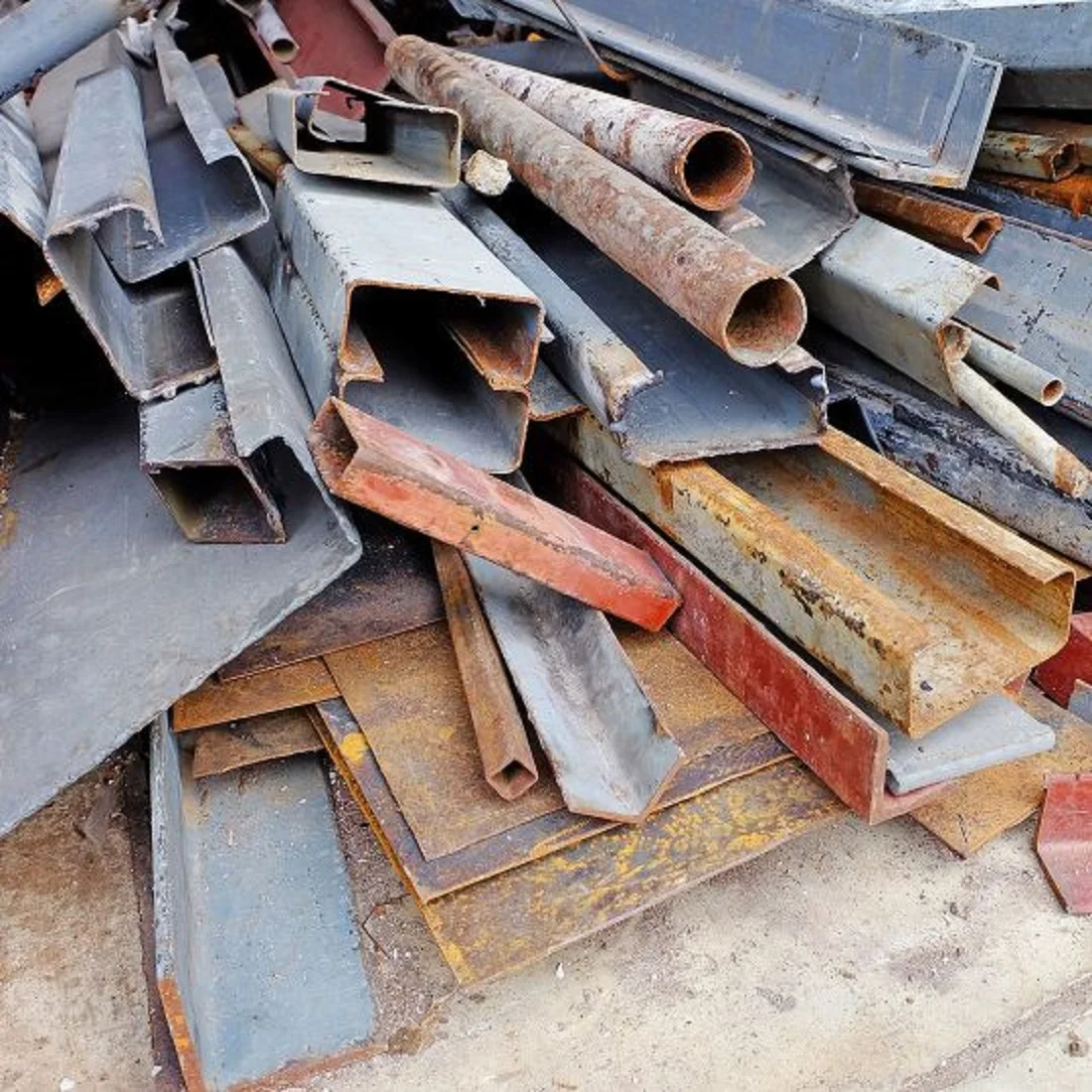 HSM 1 2 Scrap Metal Rails Used Stainless Steel Scrap Hms 1 and Hms 2 for Melting