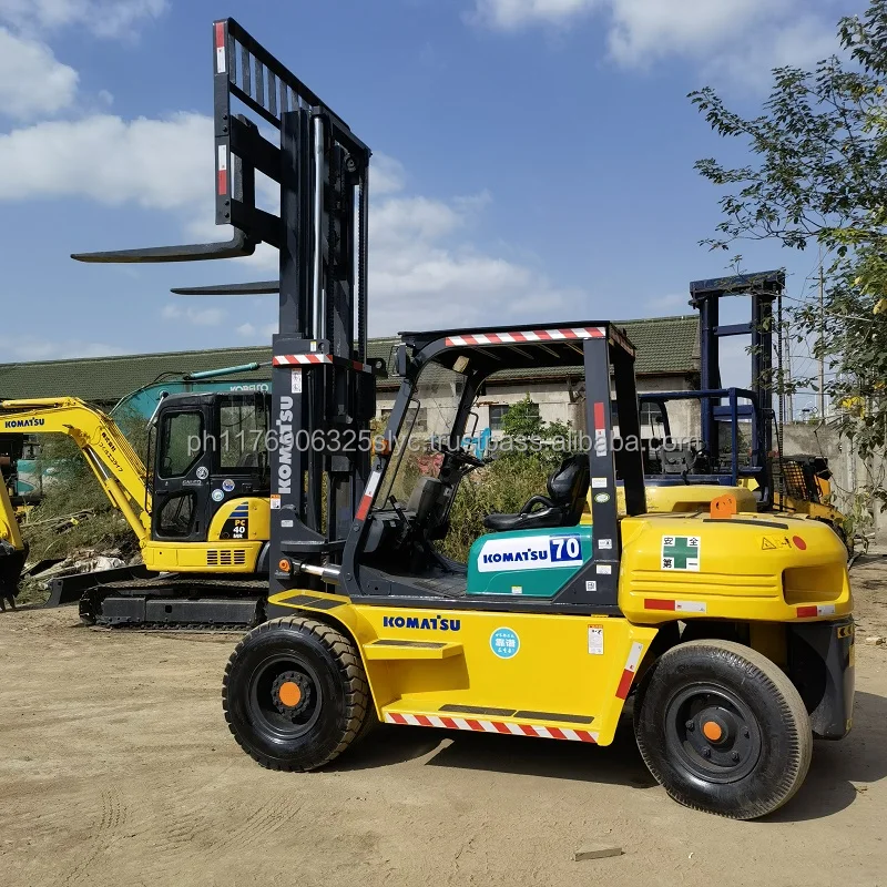 日本製フォークリフトコマツfd70 7トンディーゼルリフター| Alibaba.com