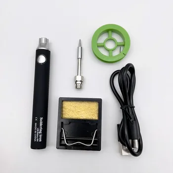 White Label soldering iron set 10w portable wireless soldering iron kit for electronics