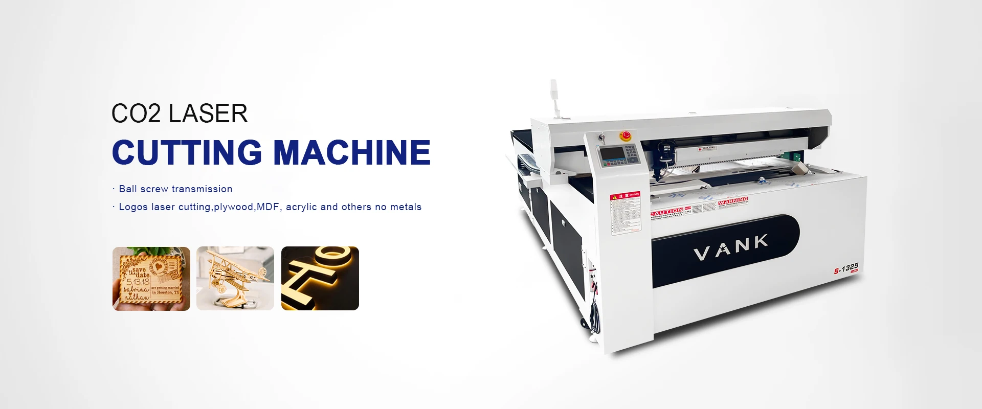 300W 1325 CO2 Laser Cutting Engraving Machine