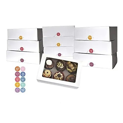10-Pack Eco-Friendly Portable Cupcake  Boxes - Image 6