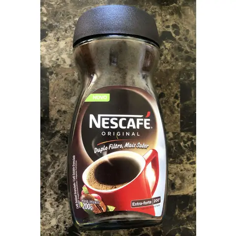 Оптовая продажа nescafee золото смесь мгновенный вместимость ящика для кофейного порошка 200g/кофе Nescafe Original 100гр/200gr