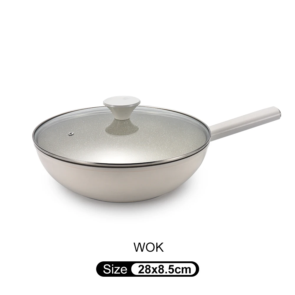 Smartpan Custom 16 Pieces Set  Cookware Set Non Stick Kitchen Metal Aluminum Customized Logo Modern Sustainable