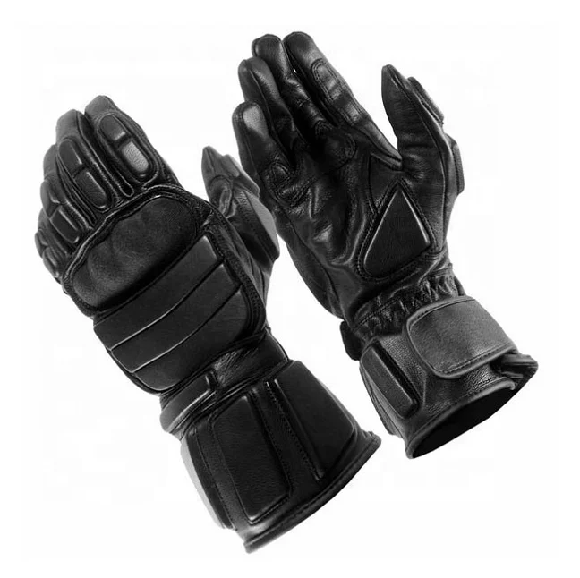 Leather Cut Resistance Tactical Combat Motorcycle Riding Biking Knuckle